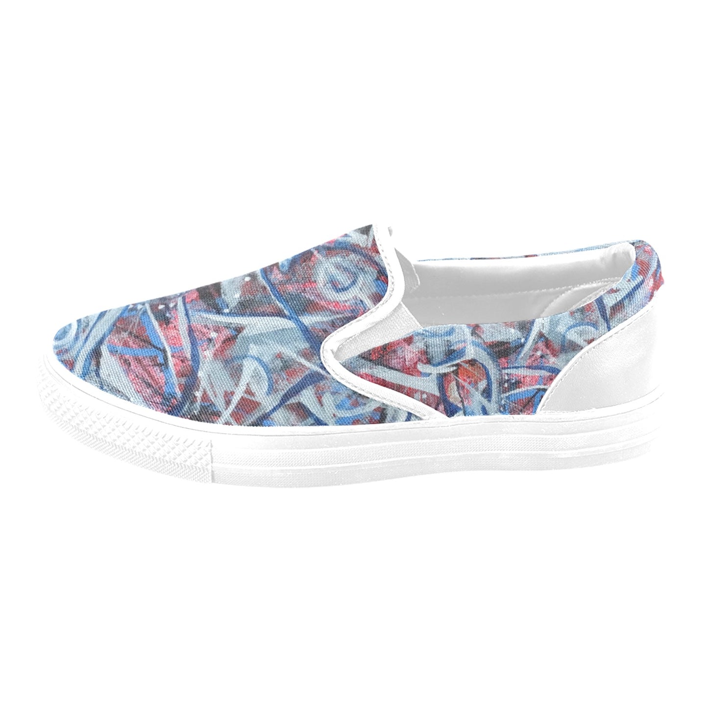 Patriotic Mens Shoes Slip-on Canvas