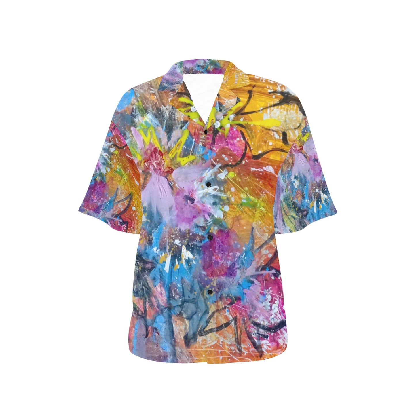 Floral ladies shirt Hawaiian shirt