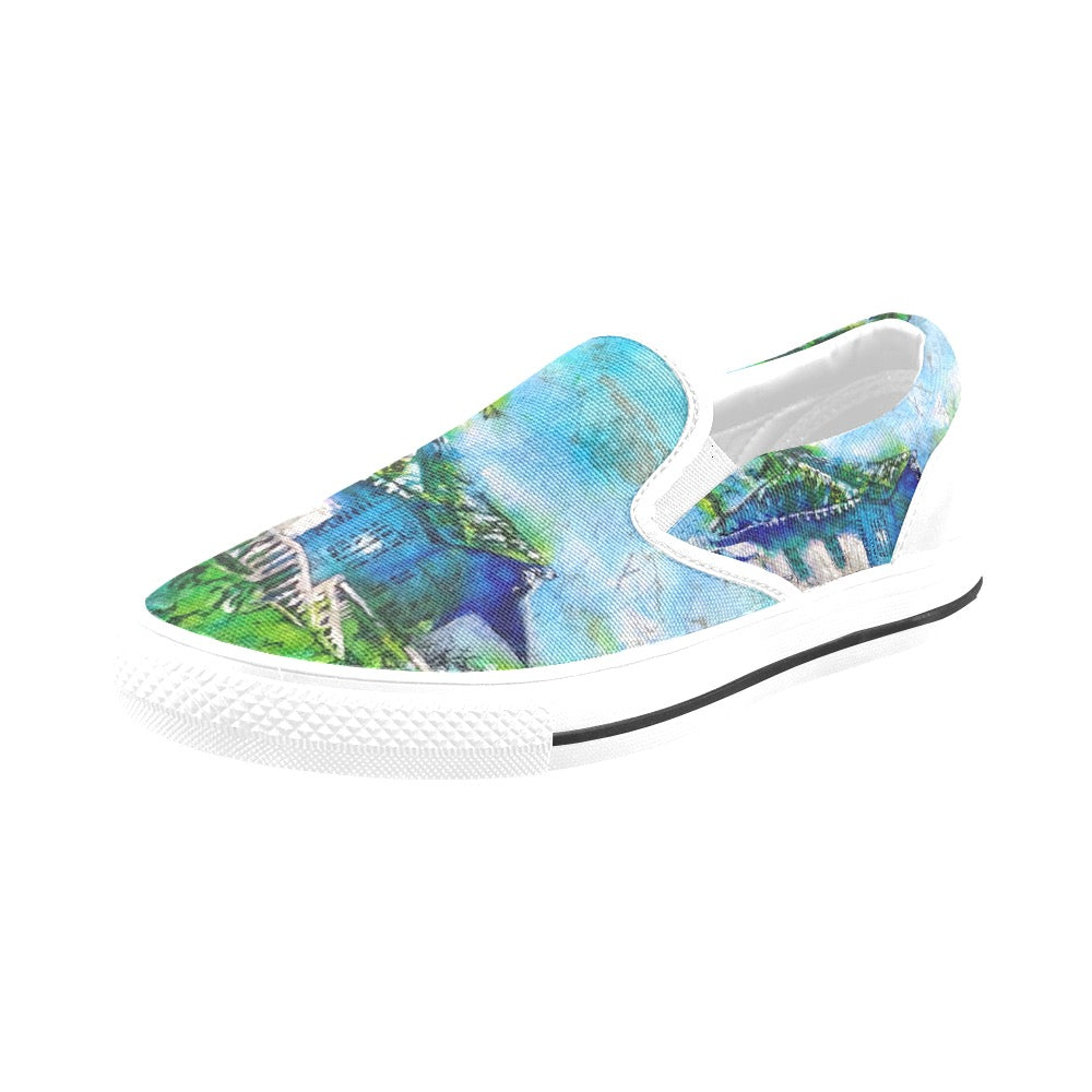 Batik Beach DR Ladies Shoes slip-on Canvas