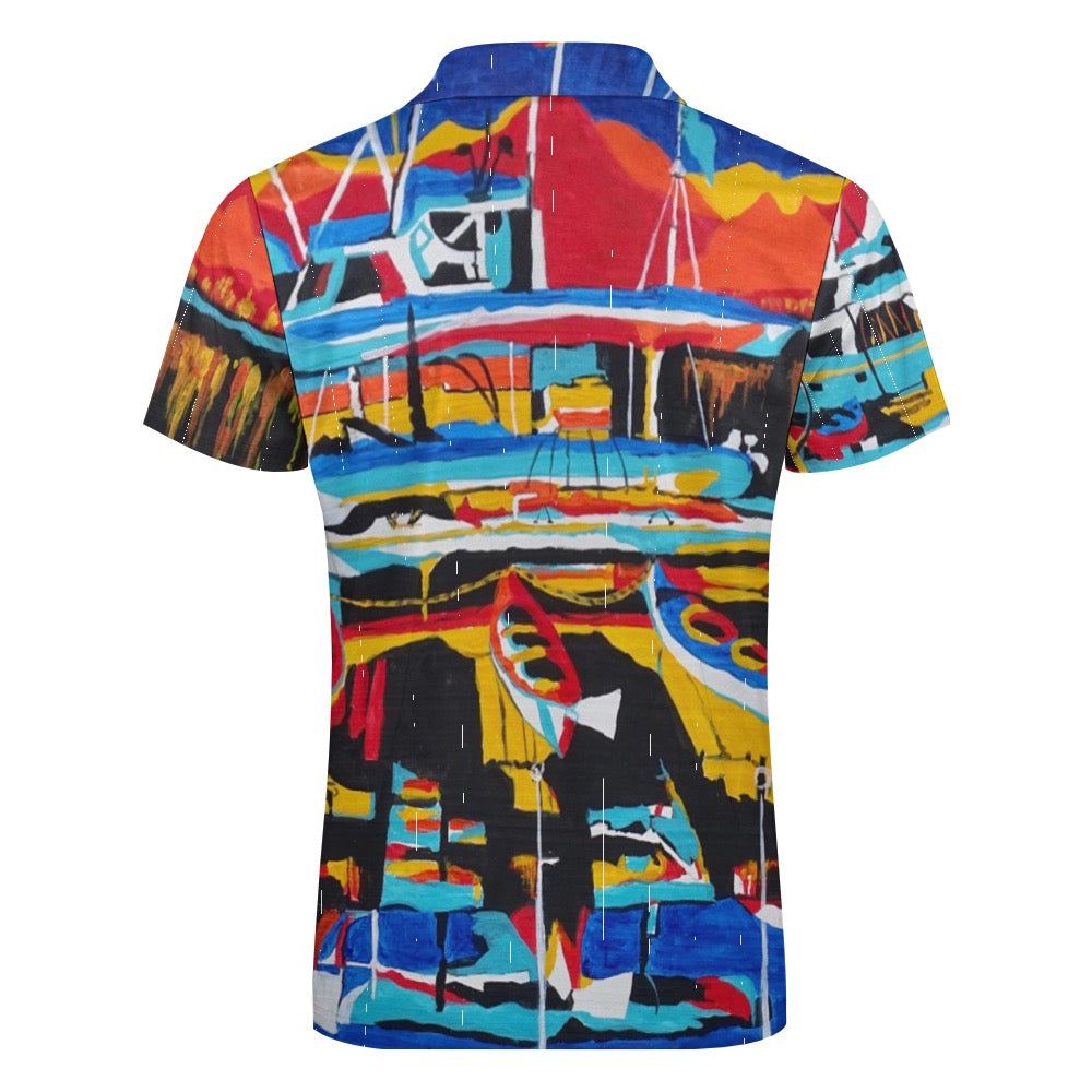 Roche Harbor Mens Shirt SS polo shirt