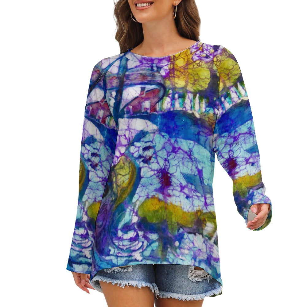 Batik Croatia Ladies Shirt Long sleeve