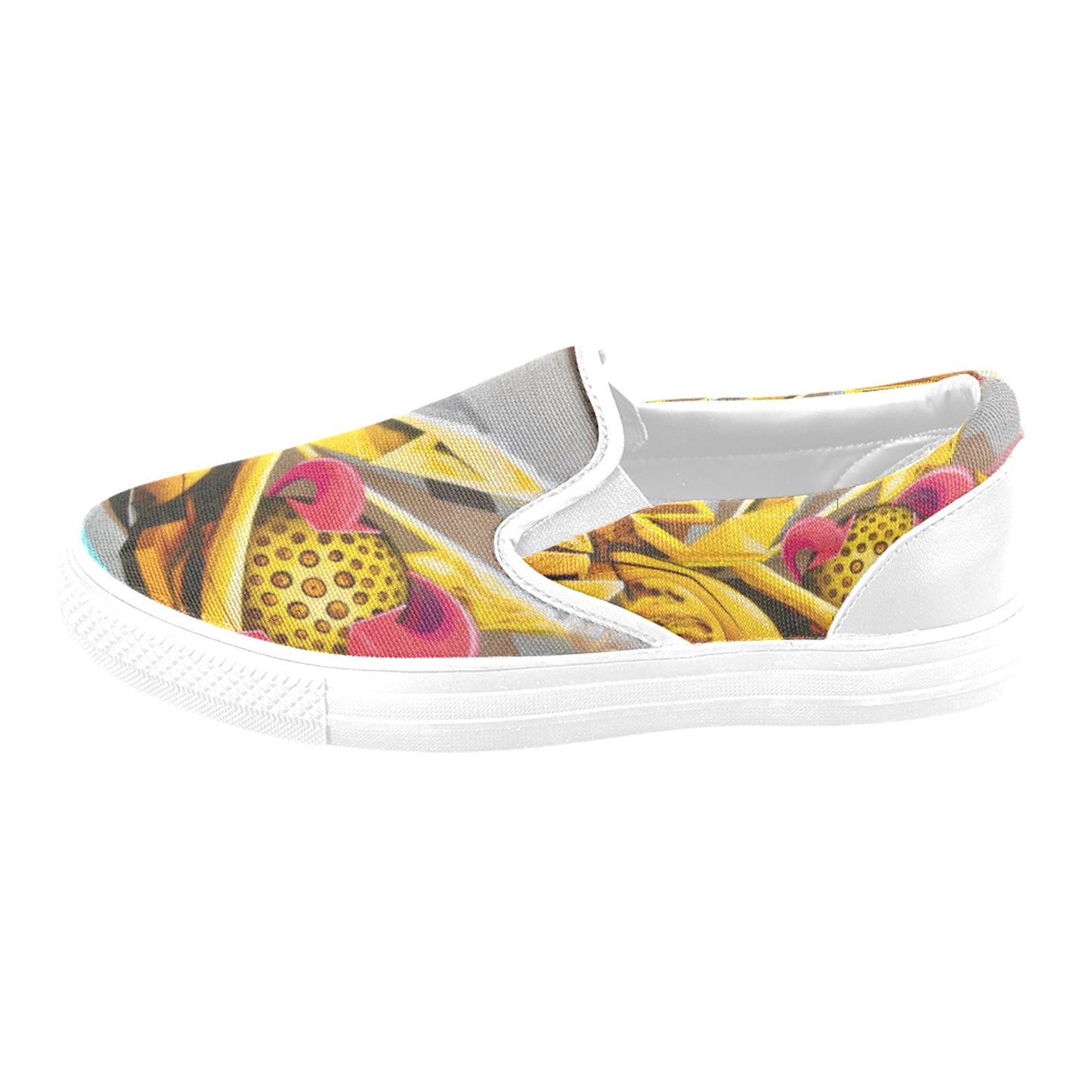 Graffiti Ball men’s shoes Slip-on Canvas