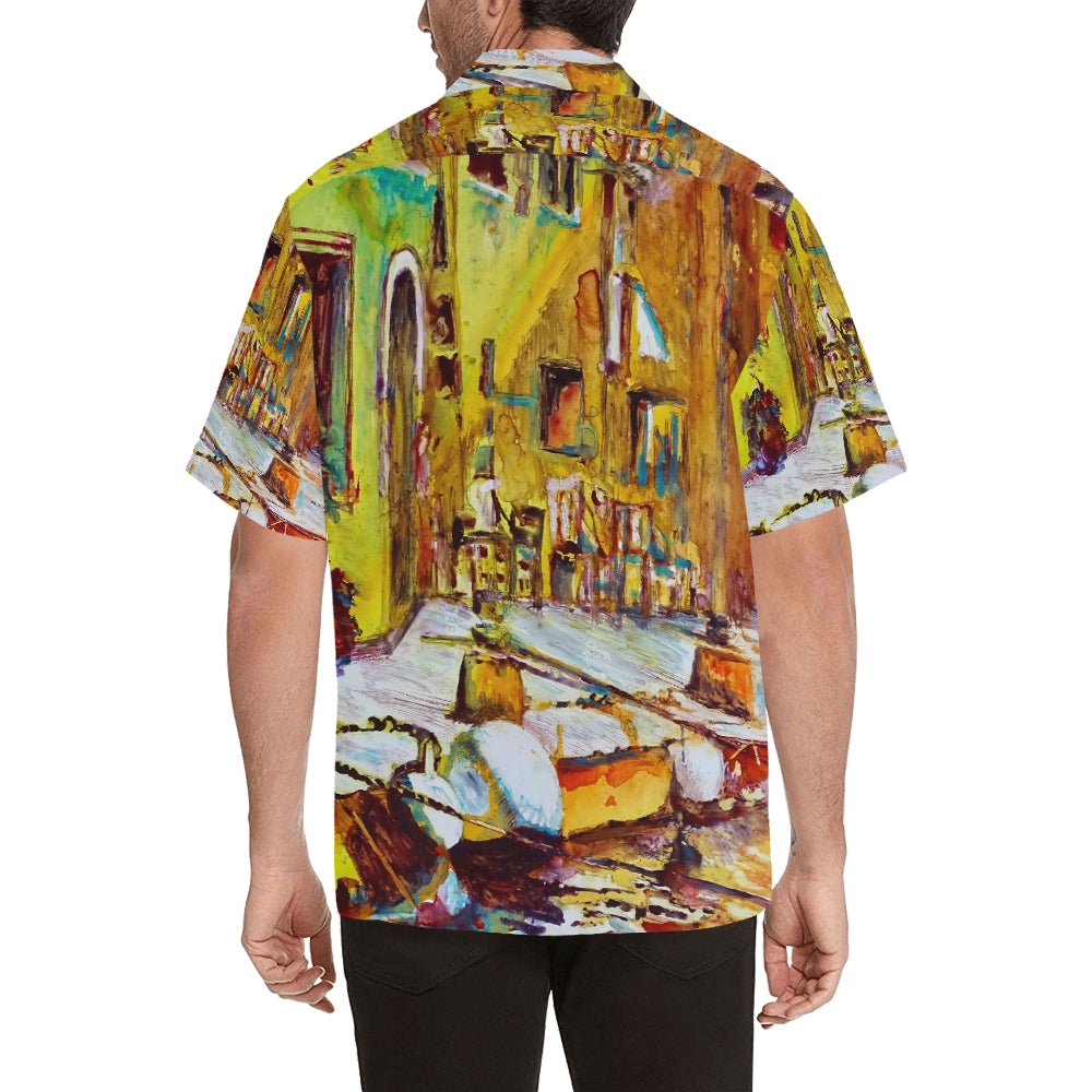 French Riviera Men's Hawaiian Shirt