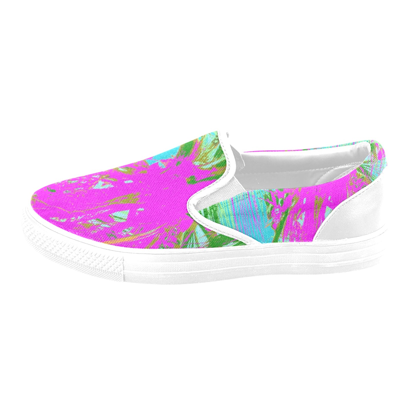 Kauai Neon Men’s Shoes Slip-on Canvas