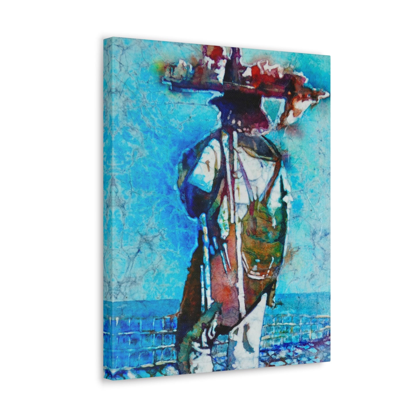 Canvas Gallery Wraps Batik Cabo Food Vendor