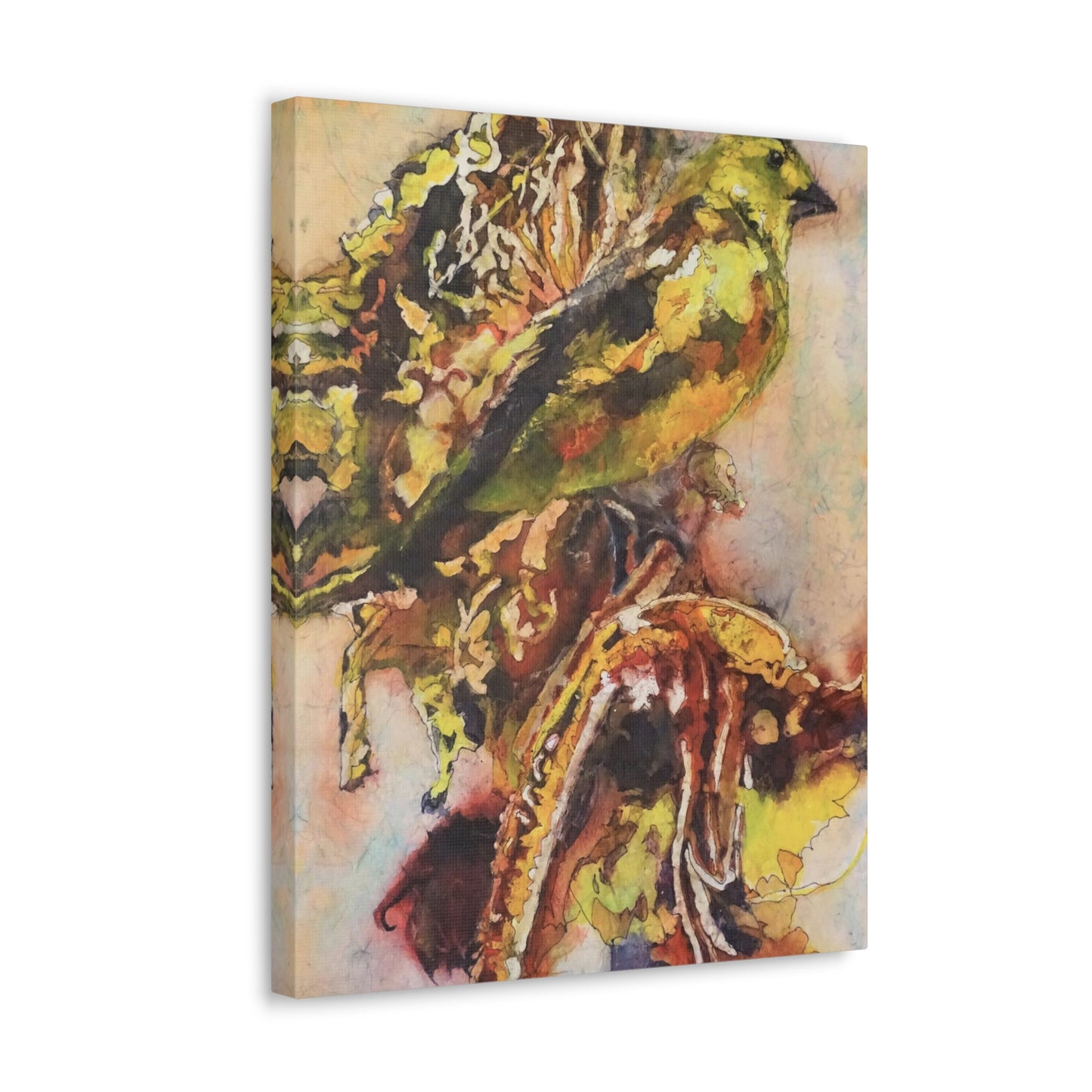 Canvas Gallery Wraps -Winged creatures Batik Bird