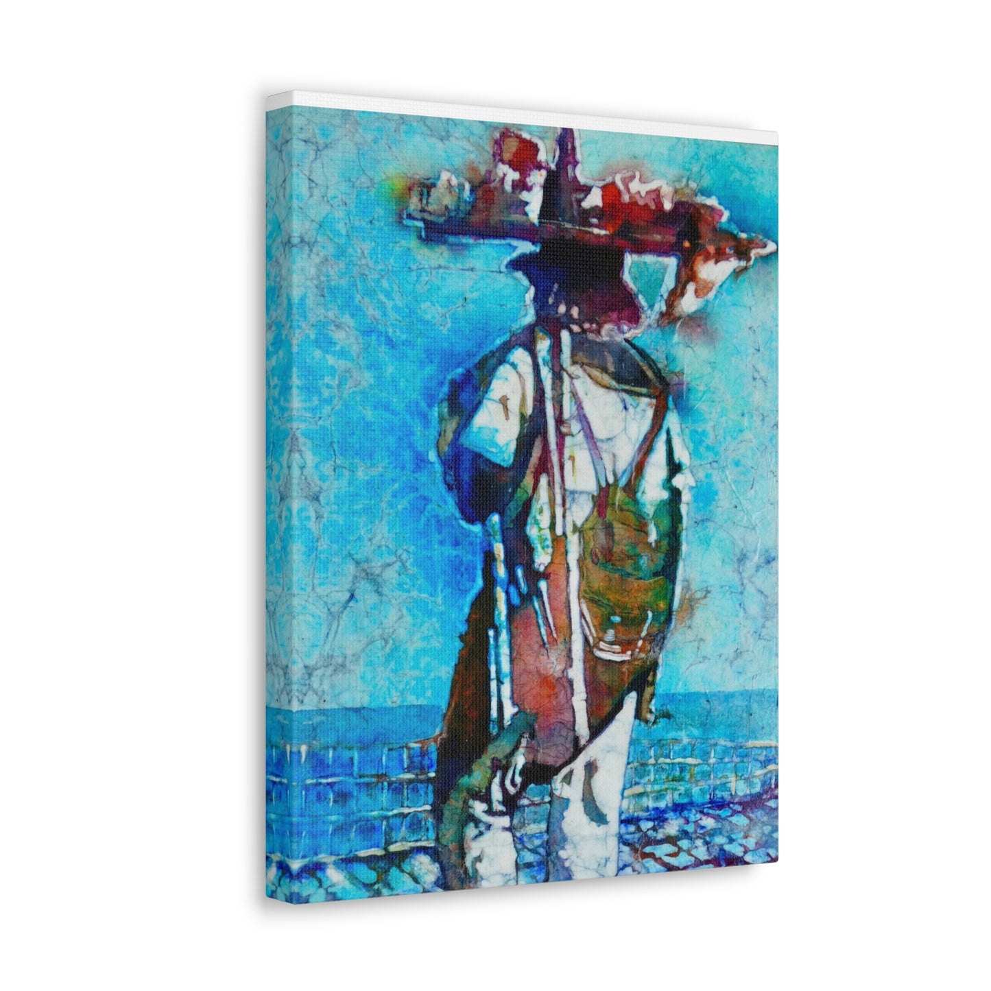 Canvas Gallery Wraps Batik Cabo Food Vendor