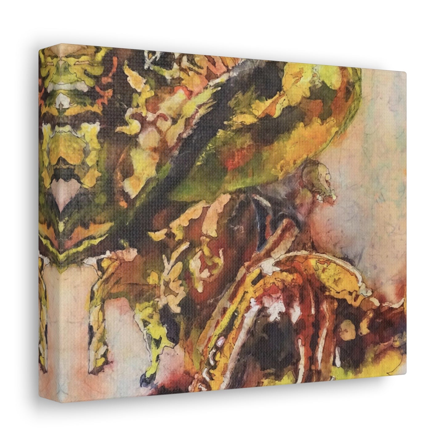 Canvas Gallery Wraps -Winged creatures Batik Bird