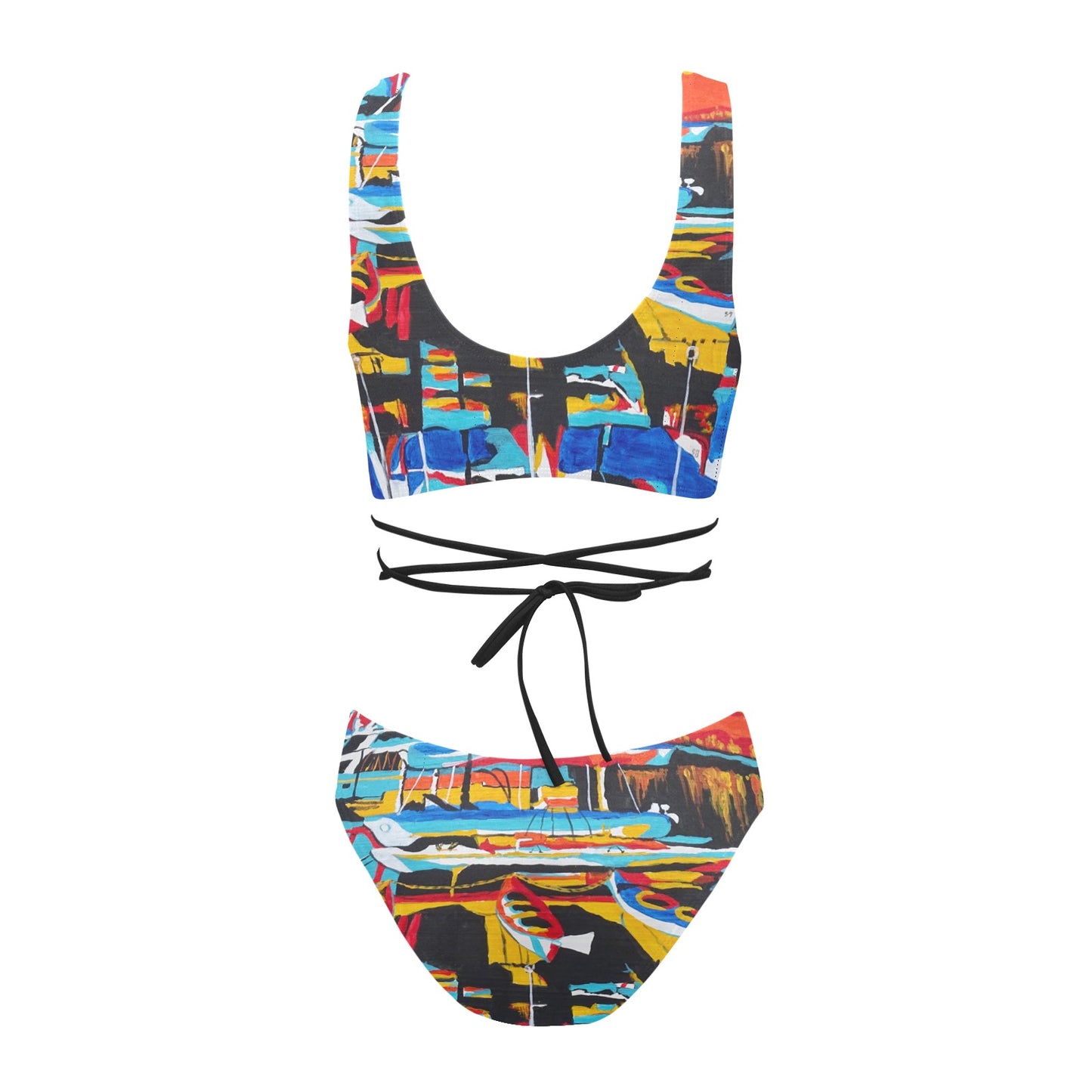 Roche Harbor Ladies Swimwear Cross String