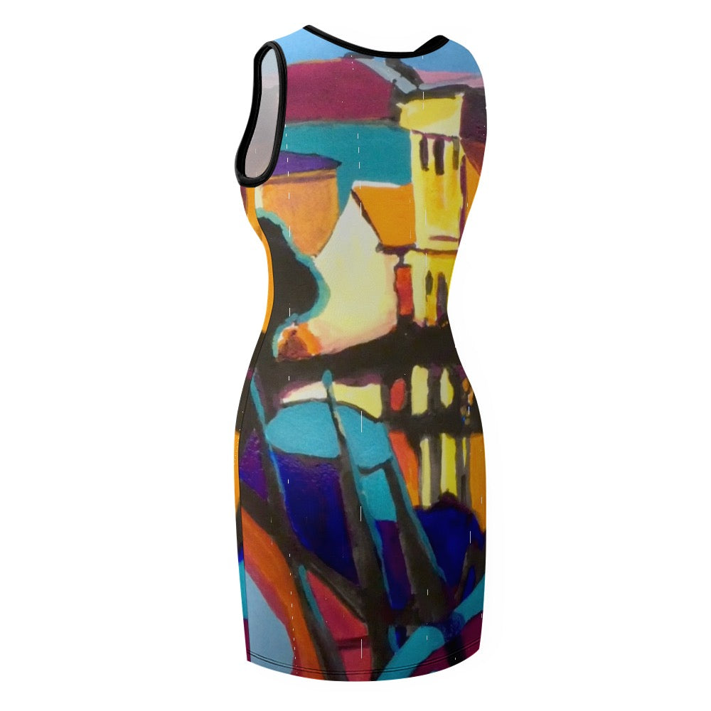 Venice Ladies Slim Fit Sleeveless Tank Dress