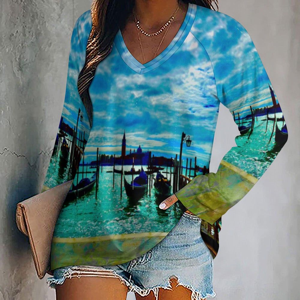 Venice Waterfront Ladies Shirt