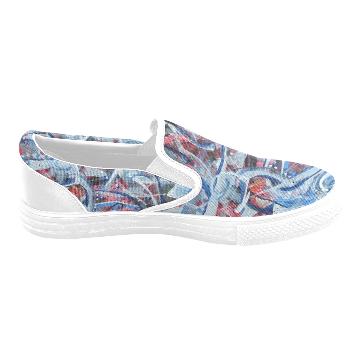 Patriotic Mens Shoes Slip-on Canvas