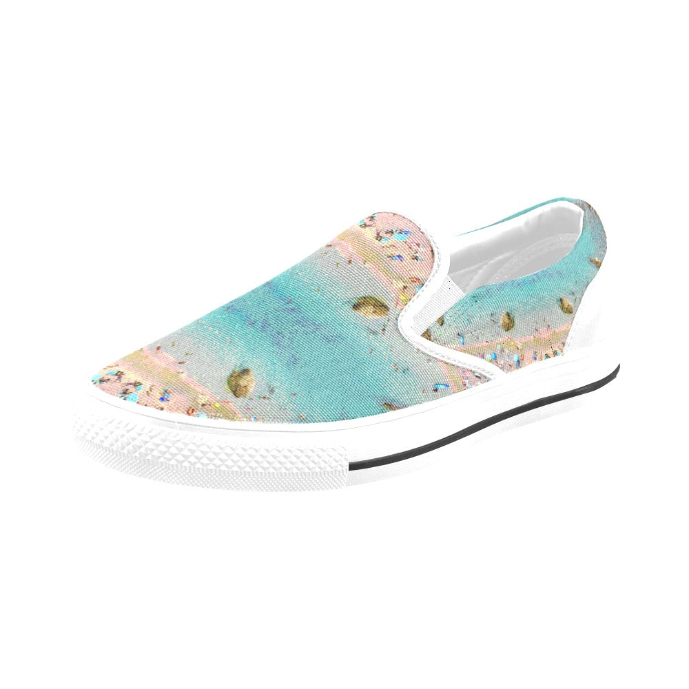 Beach Ladies Shoes Slip-on Canvas