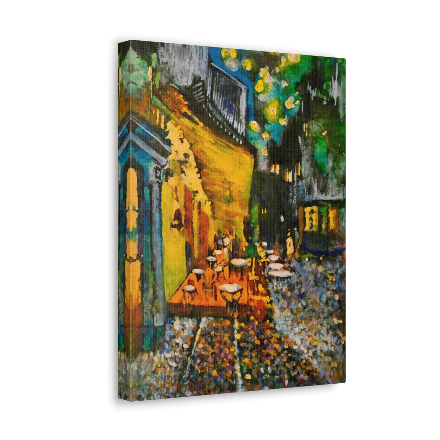 Canvas Gallery Wraps Batik Van Goghs Arles