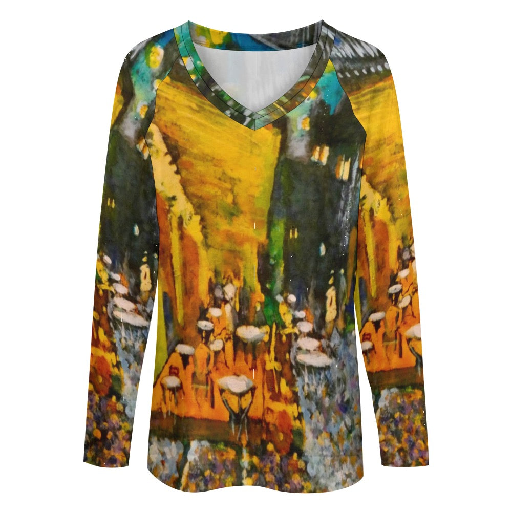 Van Gogh Ladies Shirt Long sleeve loose tee