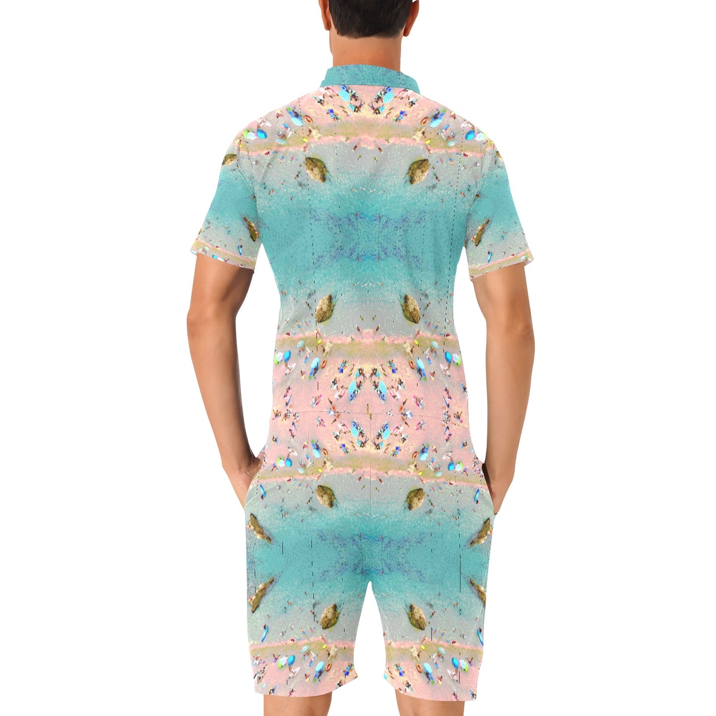 Beach Men's Jumpsuit