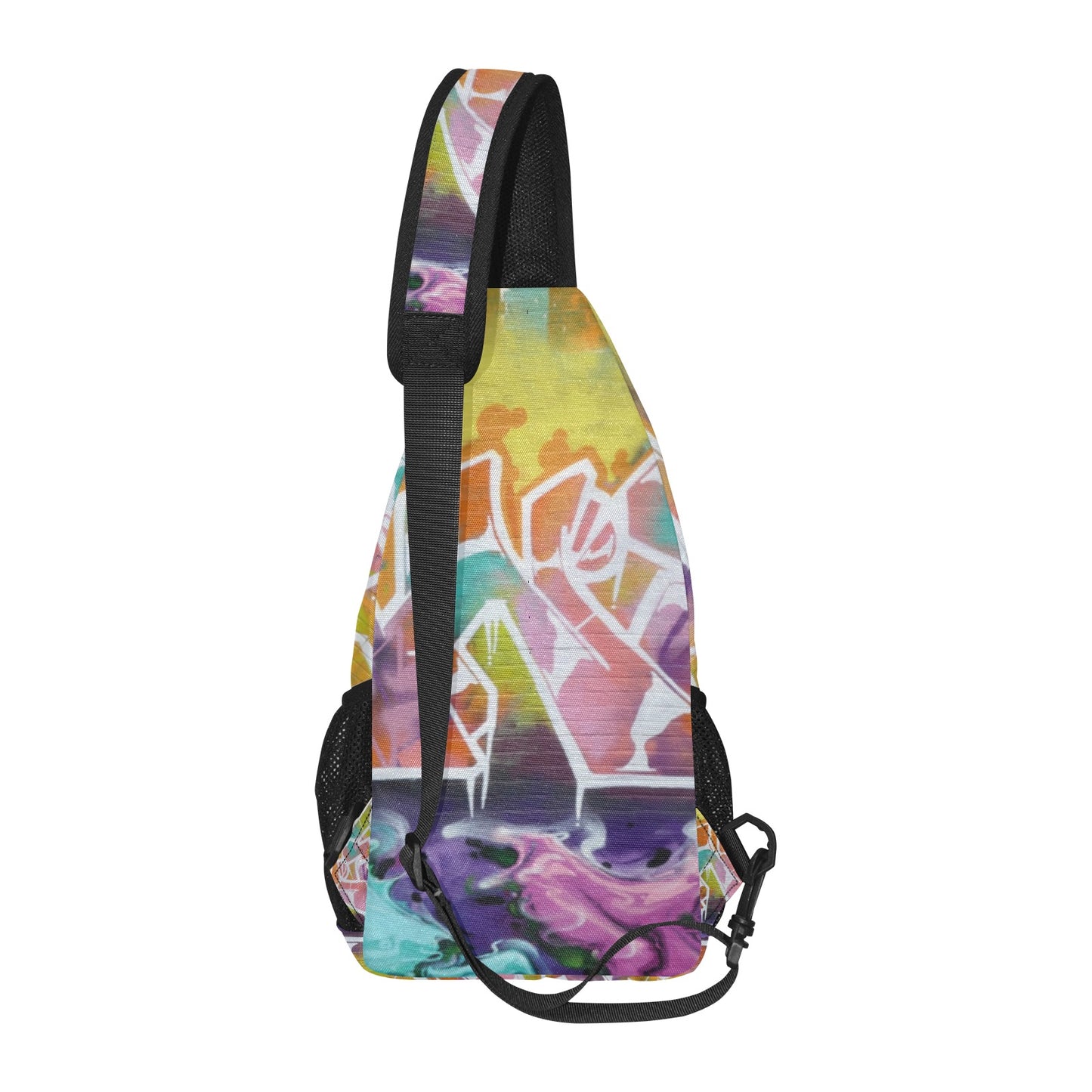 Graffiti Bag All Over Print Chest Bag