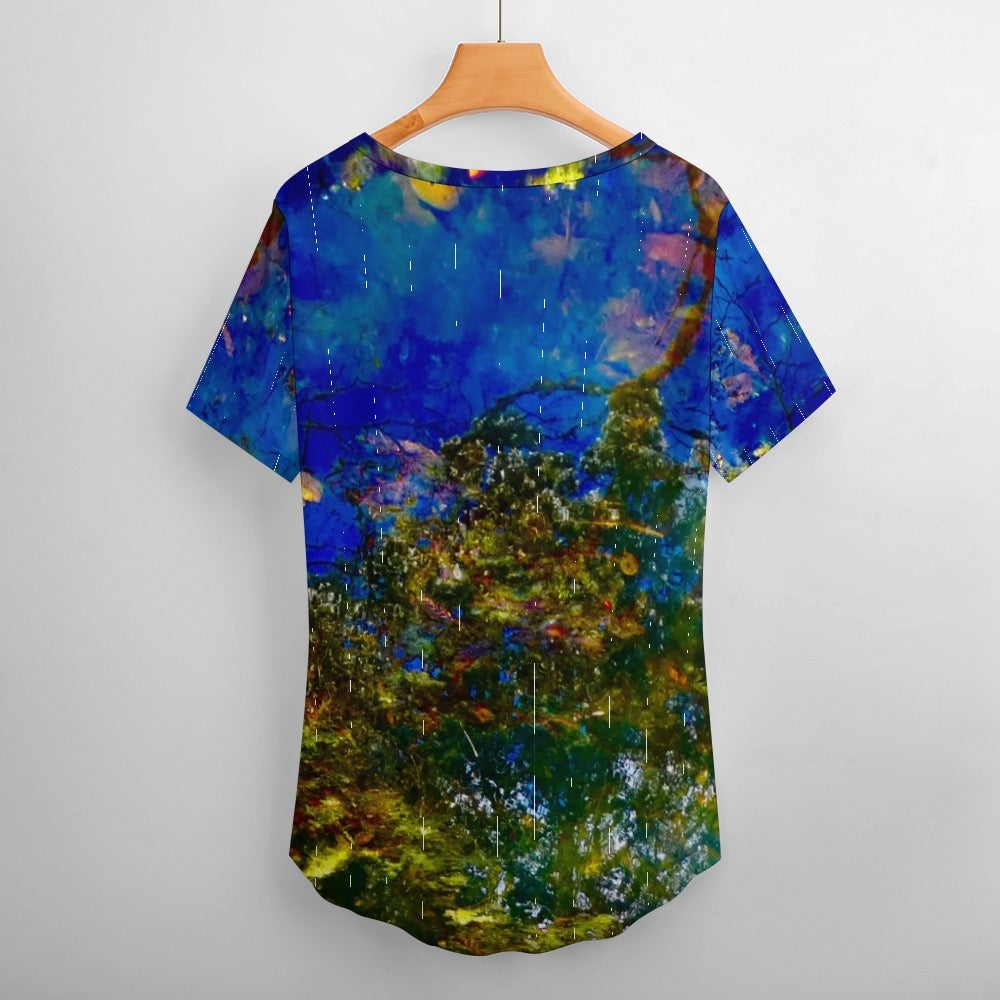 Pond life Ladies Shirt V-Neck Loose SS T-Shirt