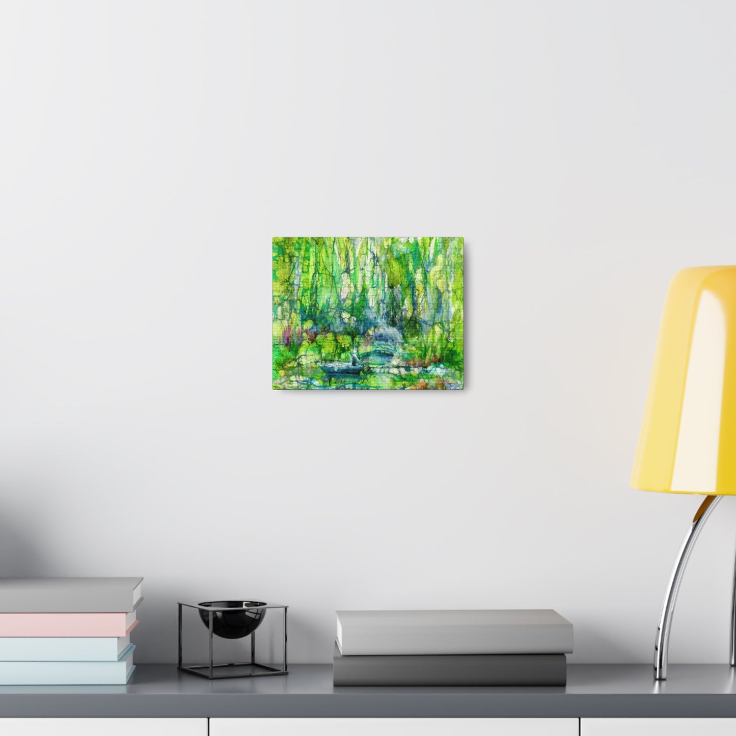 Canvas Gallery Wraps Fauna Batik Monet’s Garden