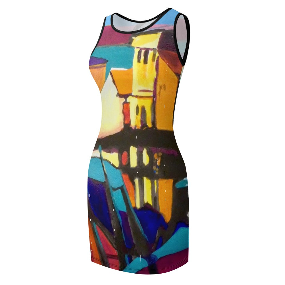 Venice Ladies Slim Fit Sleeveless Tank Dress