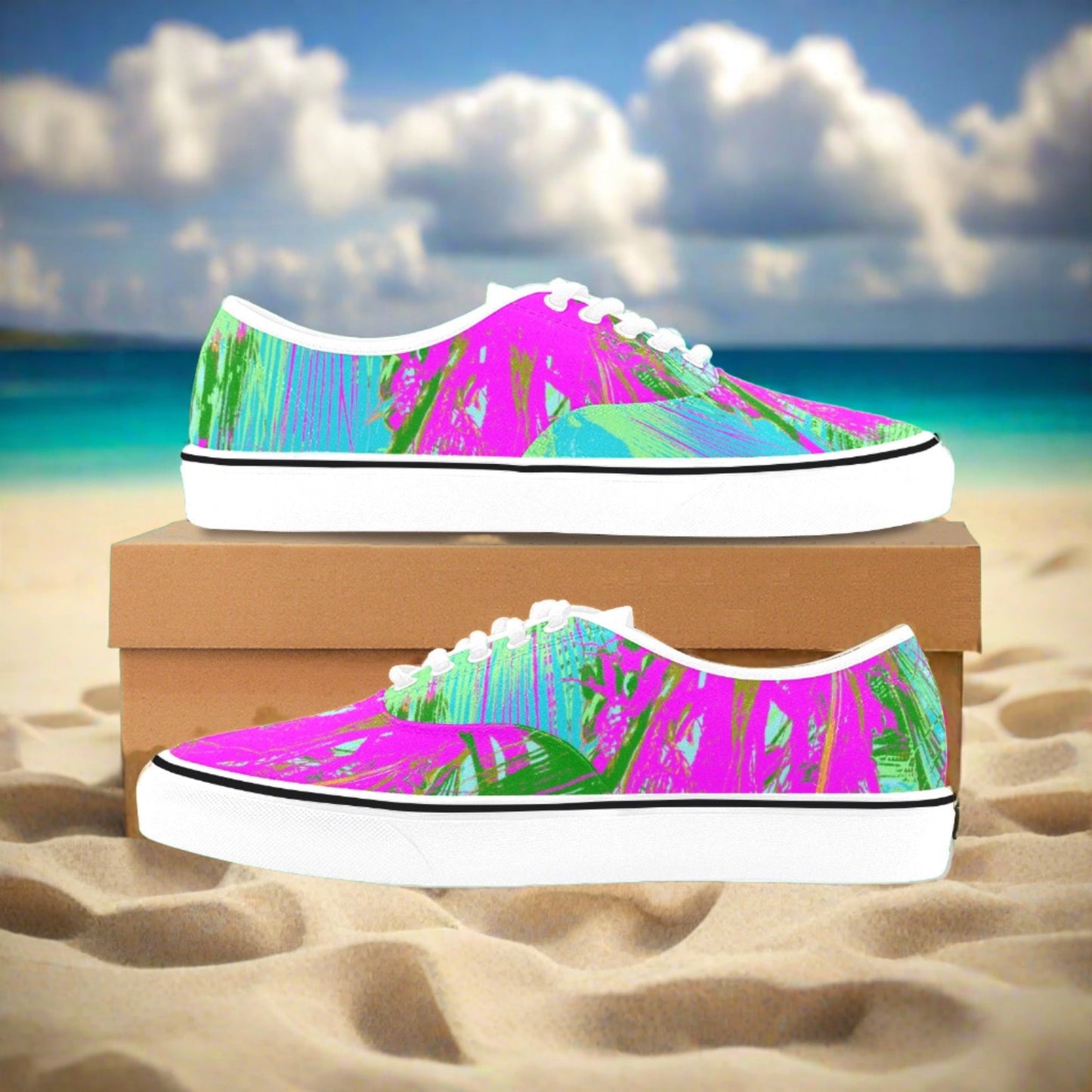 Kauai Neon Men's Shoes Canvas