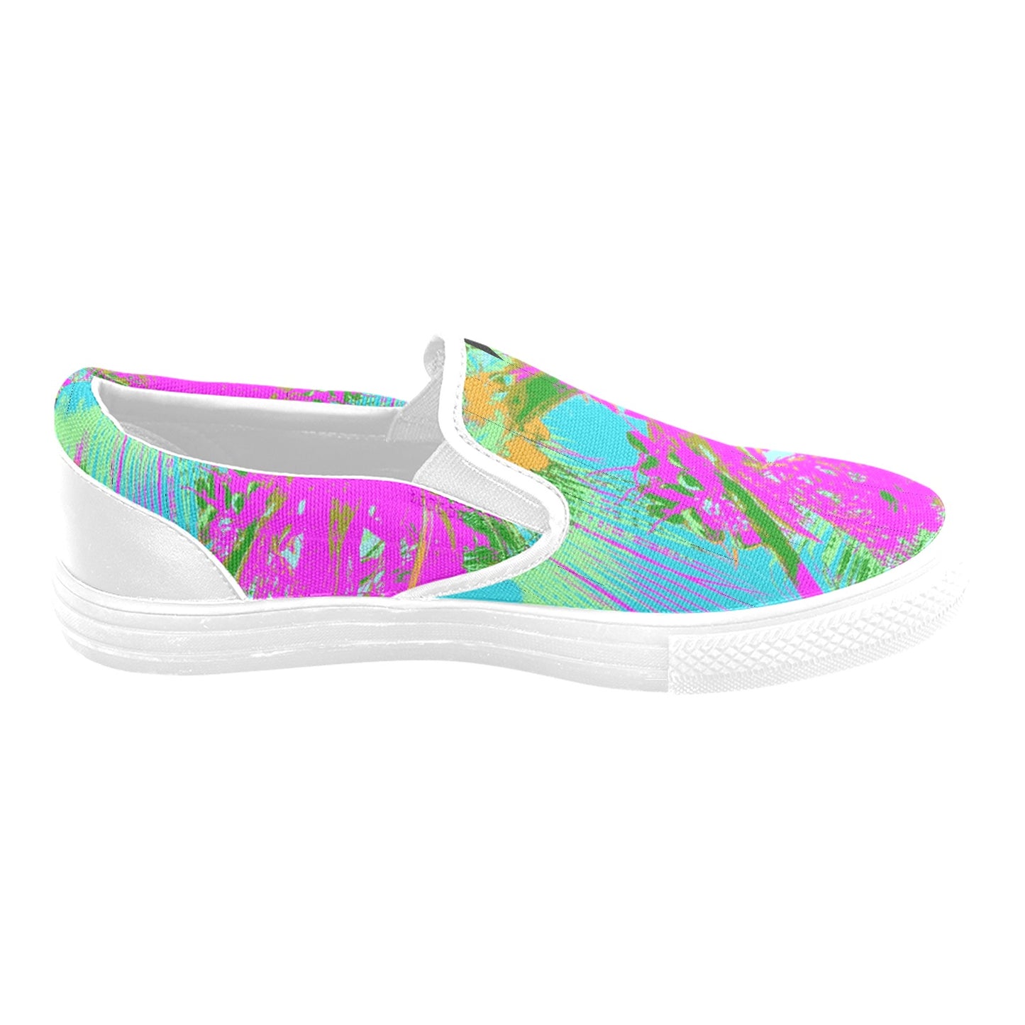 Kauai Neon Men’s Shoes Slip-on Canvas