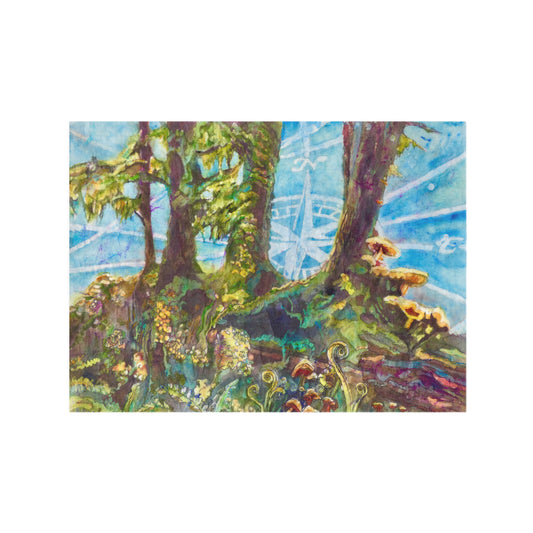 Home puzzle Hoh Rain Forest 500-Piece Wooden Photo Puzzles