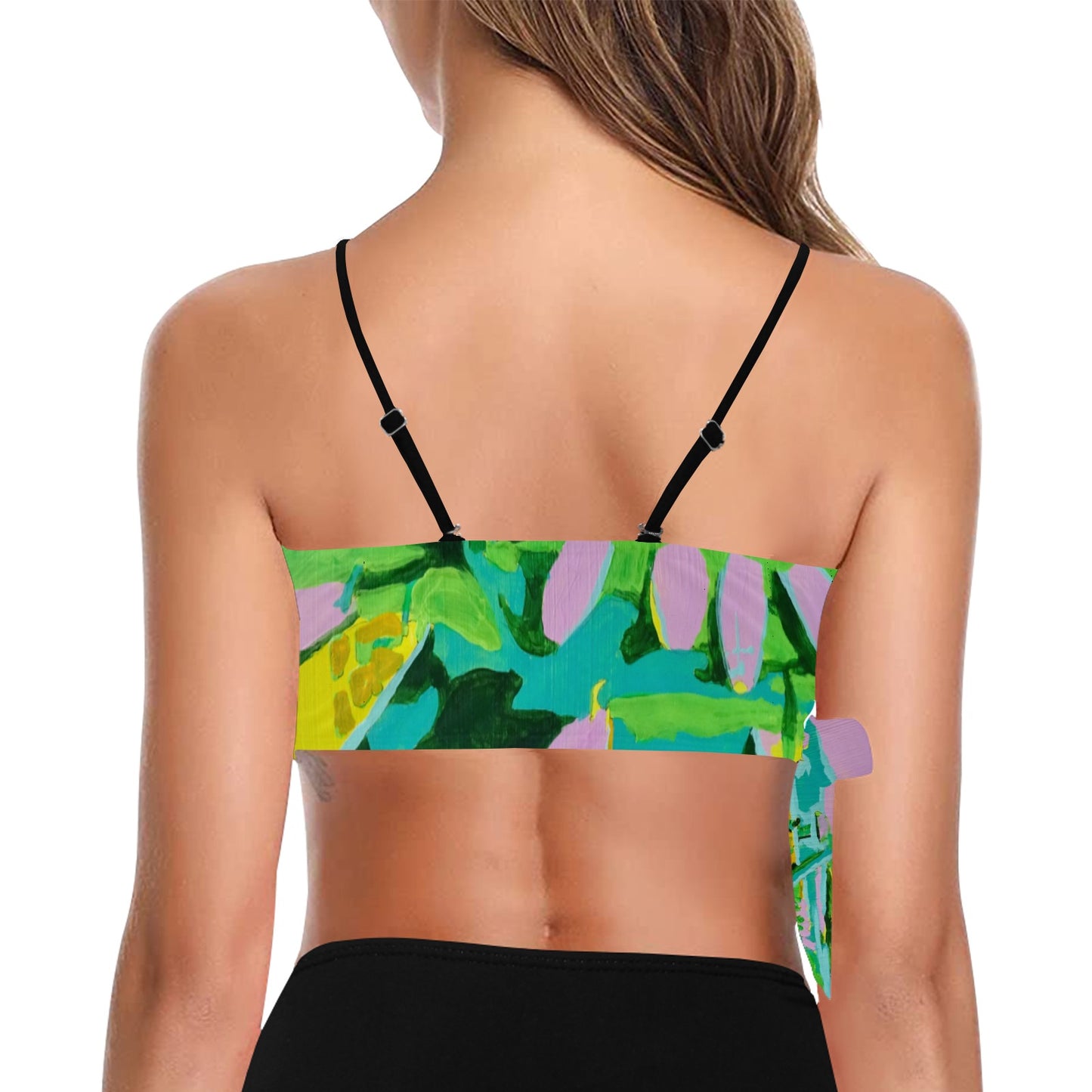 Kauai Beach Ladies Swimwear Knot Side top