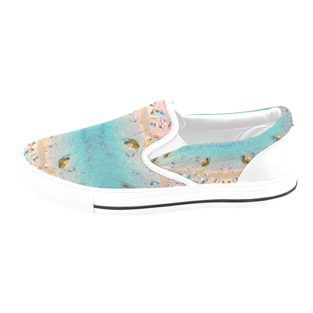 Beach Ladies Shoes Slip-on Canvas