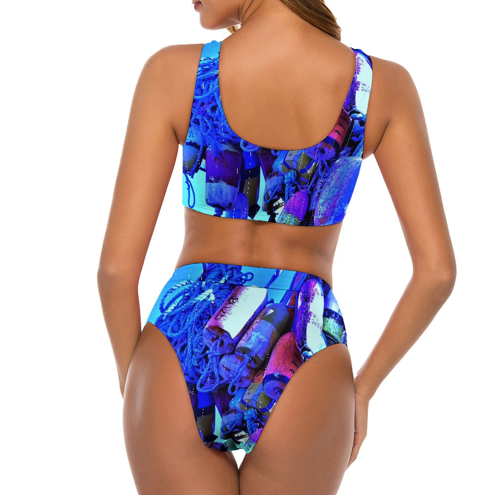 Buoy Ladies Swimwear high waist