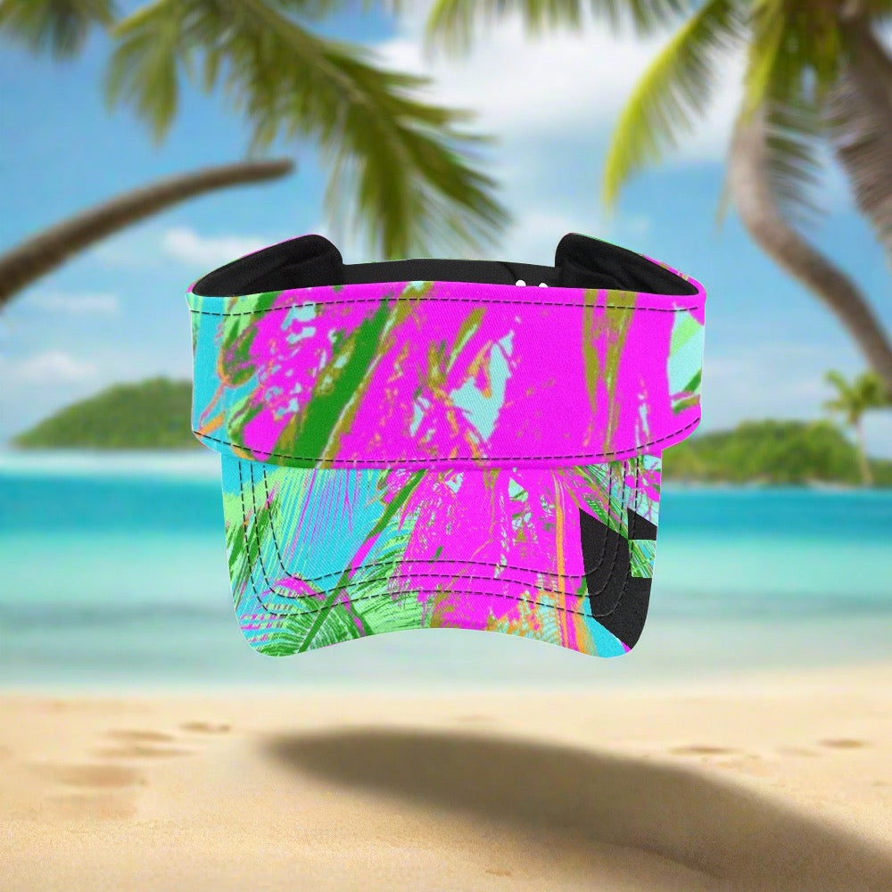 Kauai Neon Hat Unisex Sportswear Visor