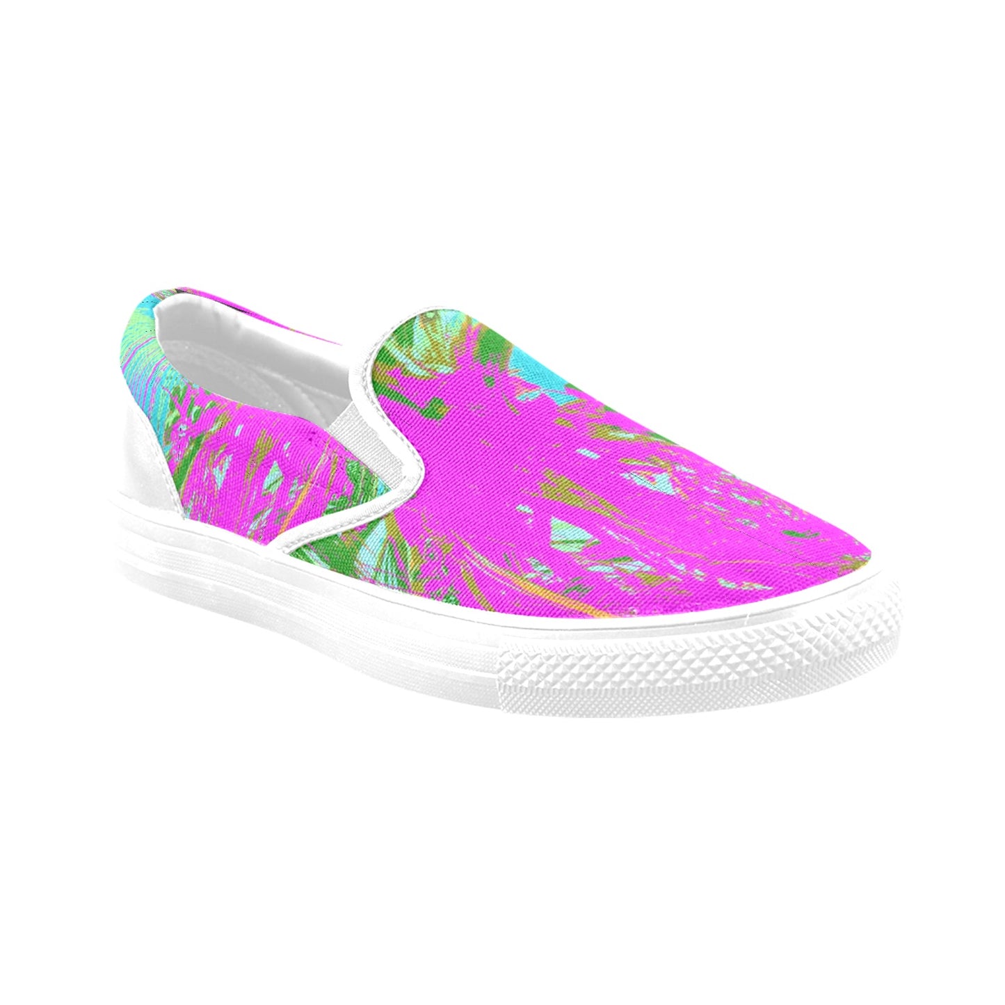 Kauai Neon Men’s Shoes Slip-on Canvas