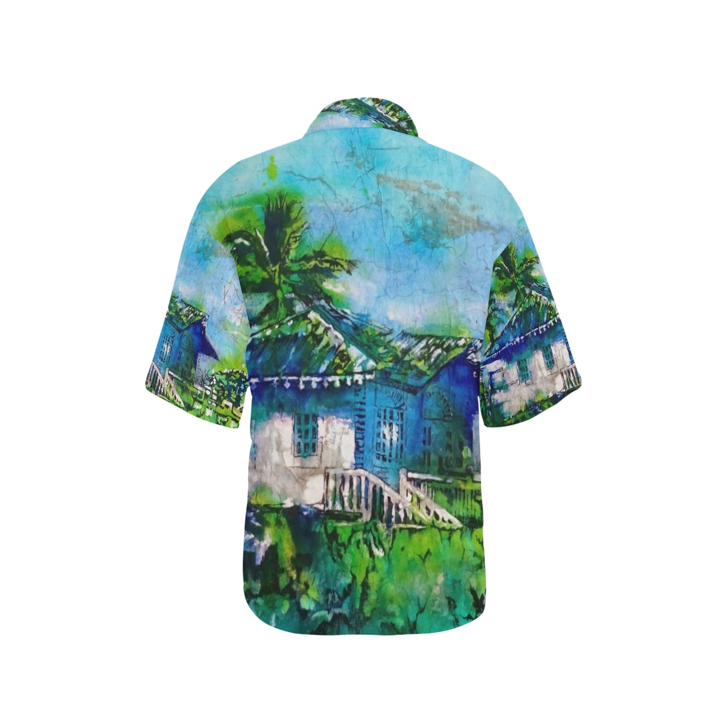 Batik Beach DR Ladies Hawaiian Shirt