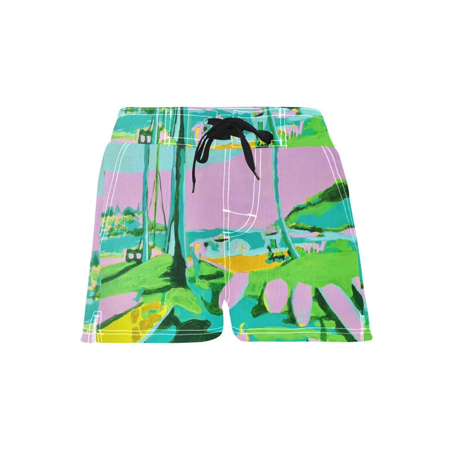 Kauai Beach Ladies Casual Board Shorts