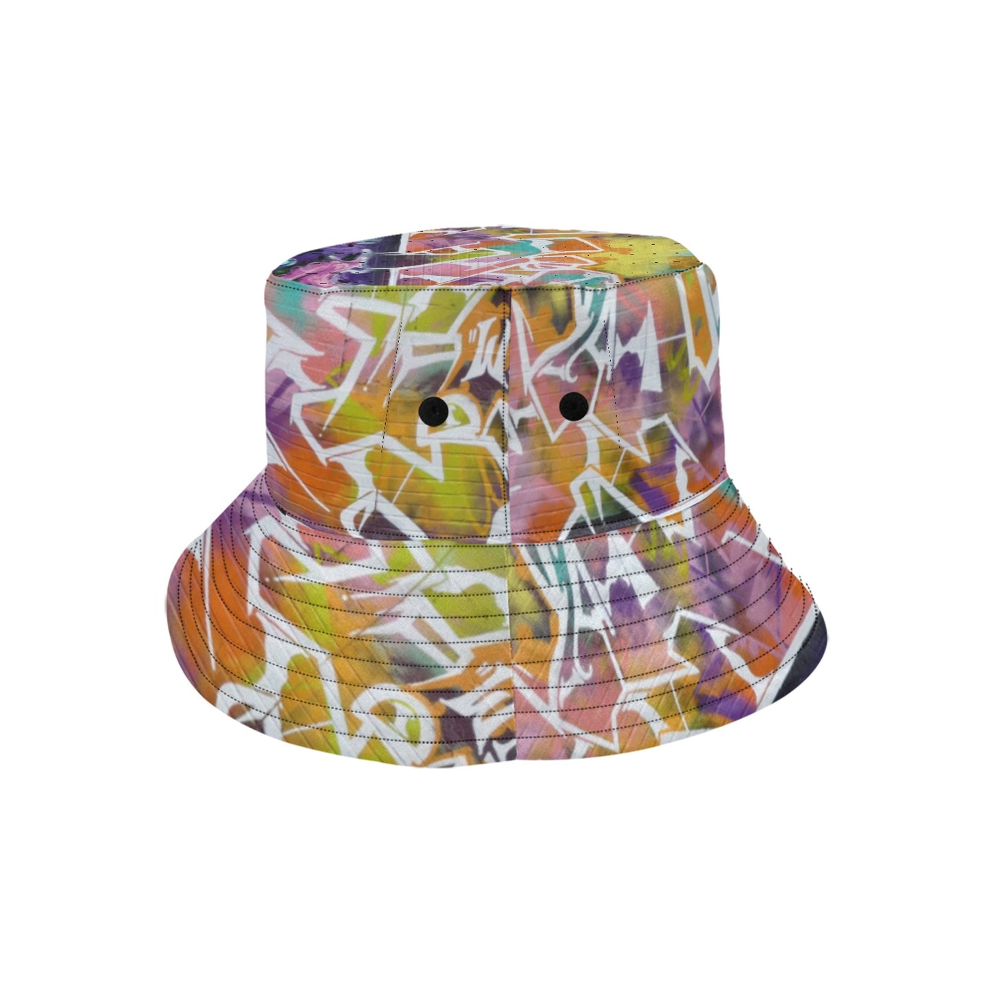 Graffiti City Hat Unisex Summer Bucket Hat