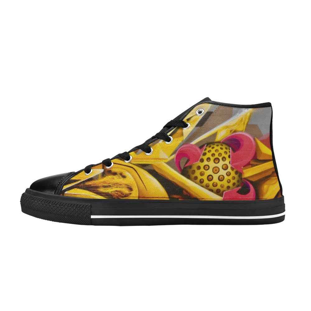 Graffiti Ball men’s shoes Aquila High Top Canvas