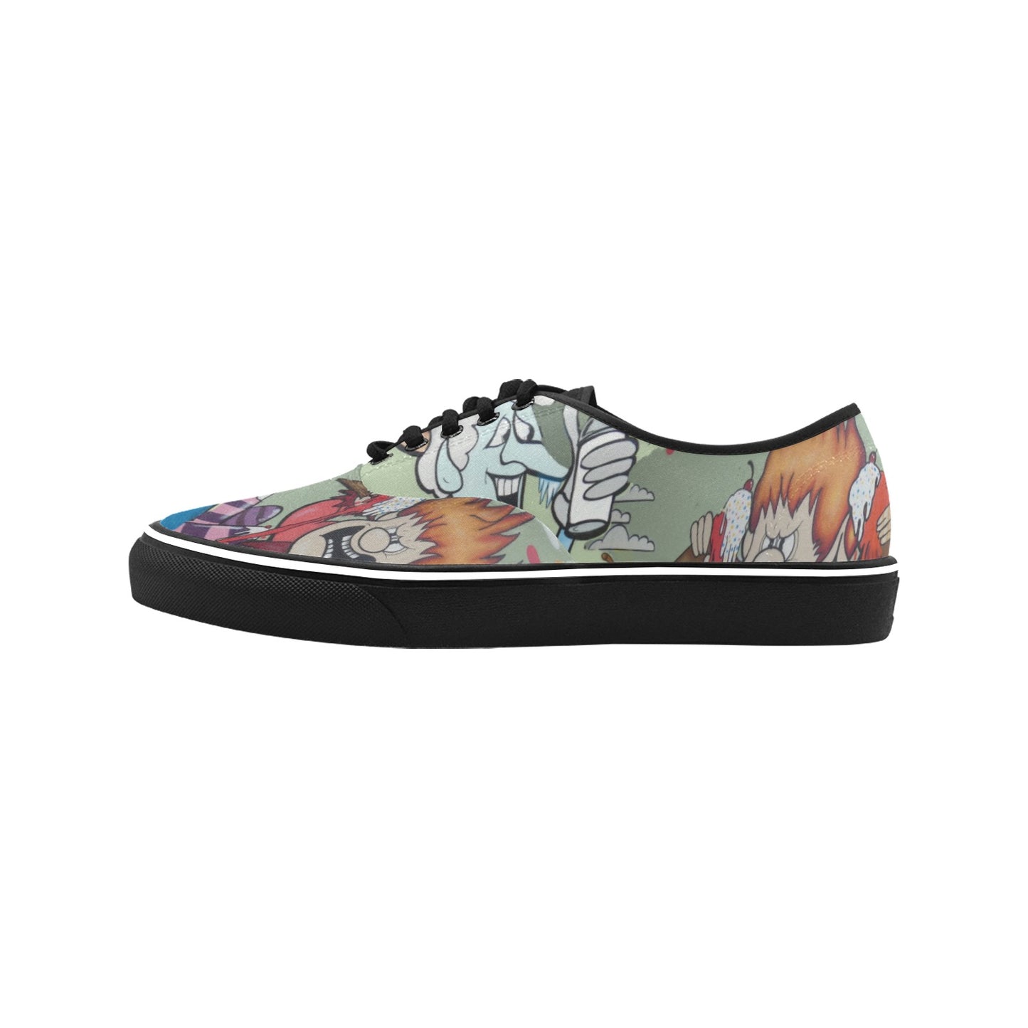 Graffiti Mizer Men's Shoes  Classic Canvas Low Top