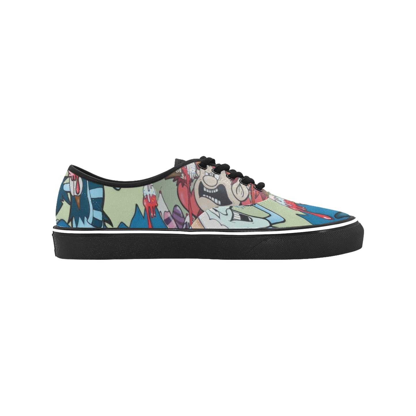 Graffiti Mizer Men's Shoes  Classic Canvas Low Top