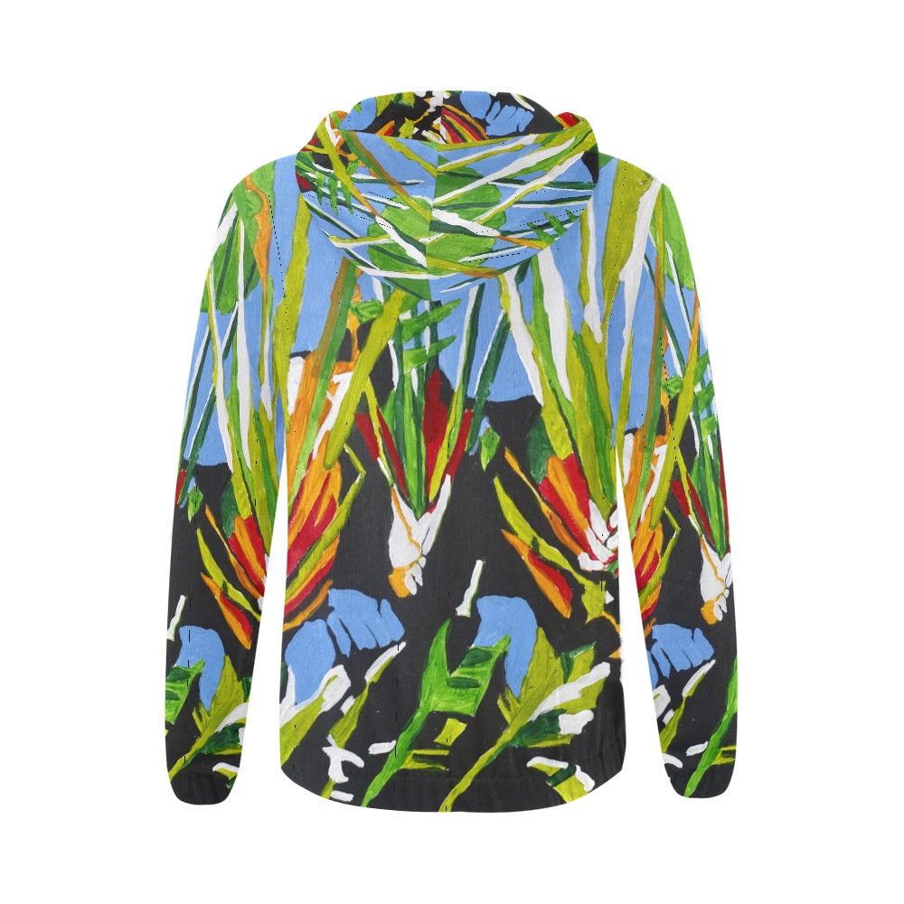 Kauai Botanicals Ladies hoodie Full Zip