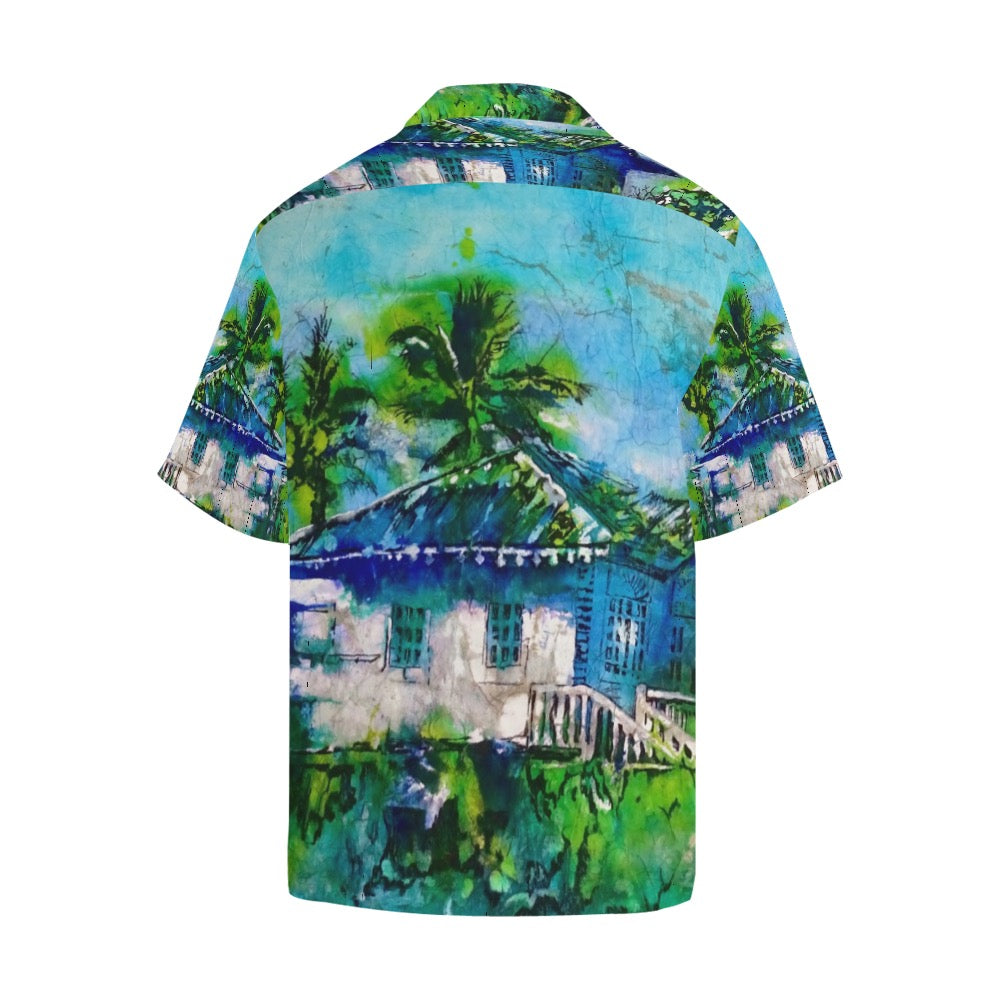 Batik Beach DR Men's Hawaiian Shirt