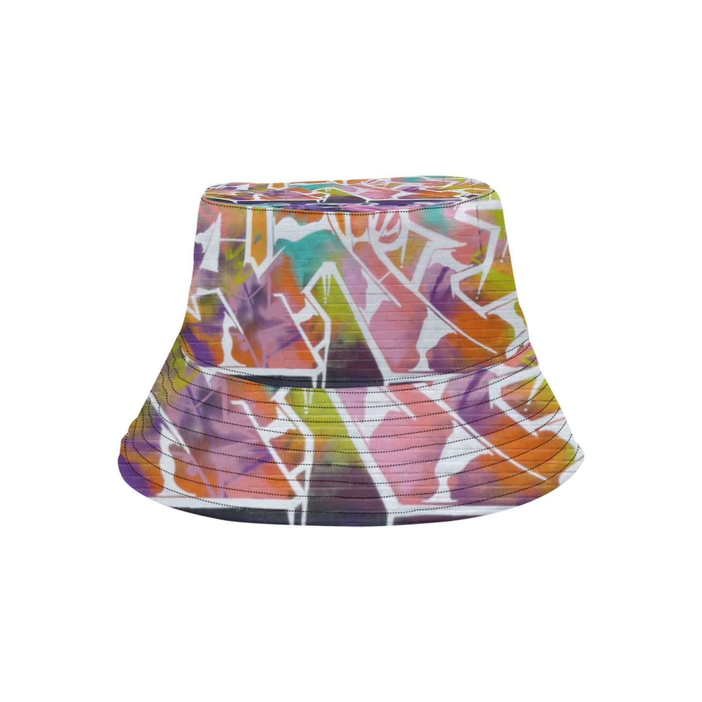 Graffiti City Hat Unisex Summer Bucket Hat