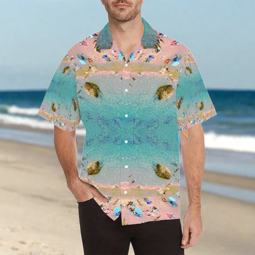 Beach Men's Hawaiian Shirt