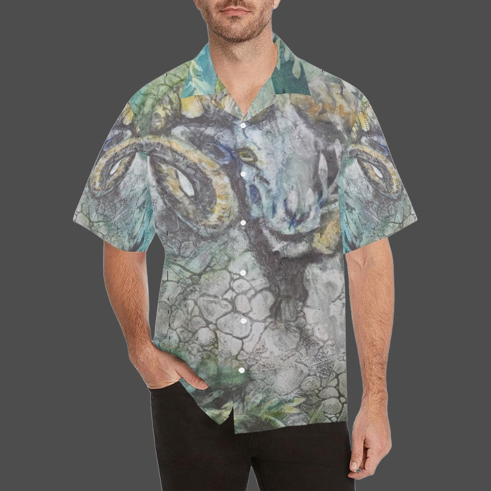 Men's Hawaiian Shirt The Ram