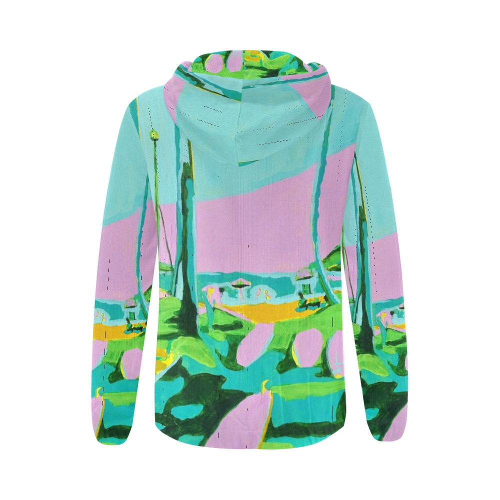 Kauai Beach Ladies hoodie Full Zip