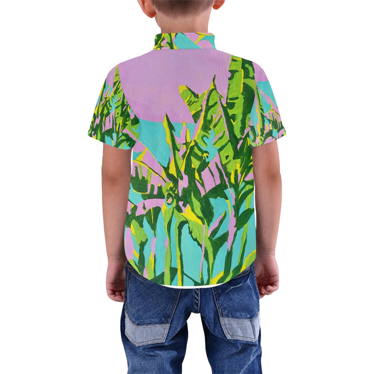 Kauai Beach  Kid's Hawaiian Shirt