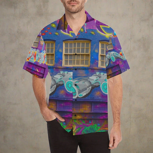 Graffiti Men's Hawaiian Shirt