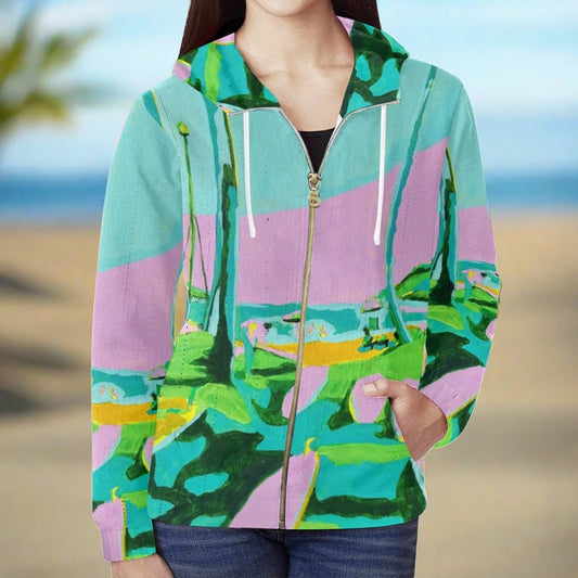 Kauai Beach Ladies hoodie Full Zip