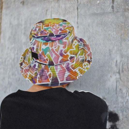 Graffiti City Hat Unisex Summer Bucket Hat