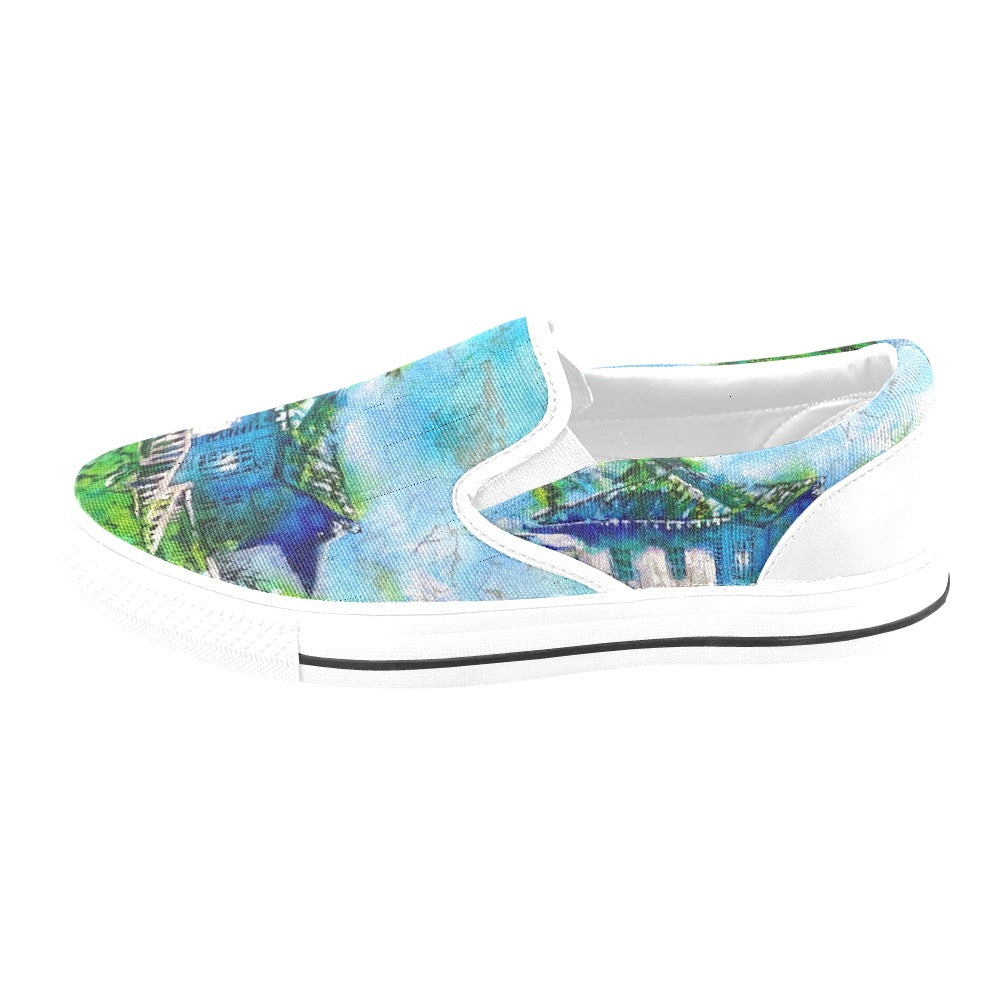 Batik Beach DR Ladies Shoes slip-on Canvas