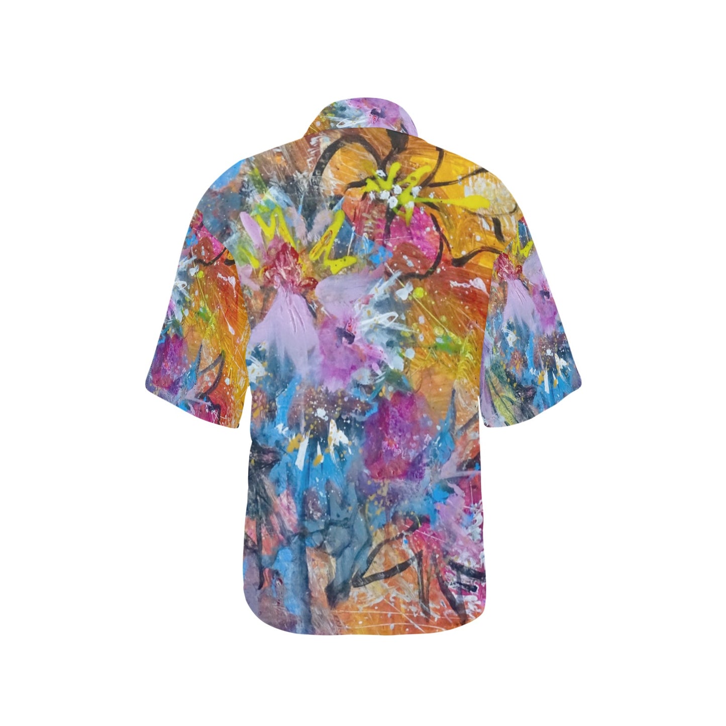 Floral ladies shirt Hawaiian shirt